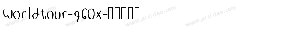 Worldtour-q60x字体转换