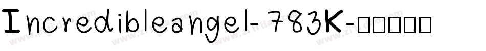 Incredibleangel-783K字体转换