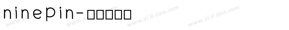 ninepin字体转换