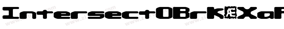 IntersectOBrk-XaRK字体转换