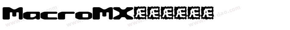 MacroMX字体转换