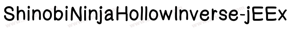 ShinobiNinjaHollowInverse-jEEx9字体转换