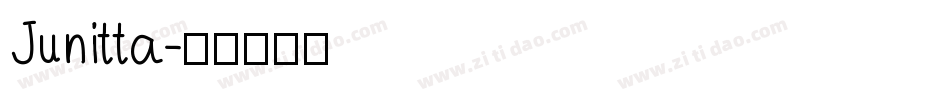 Junitta字体转换