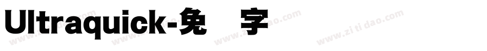 Ultraquick字体转换