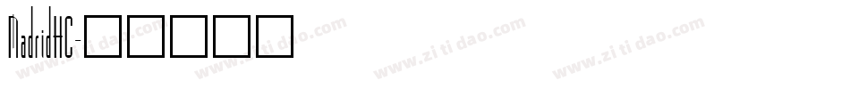 MadridHC字体转换