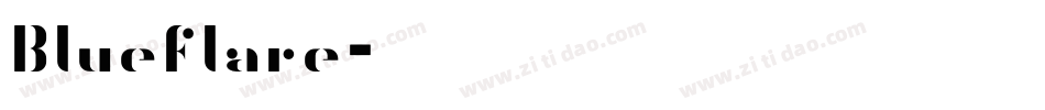 Blueflare字体转换