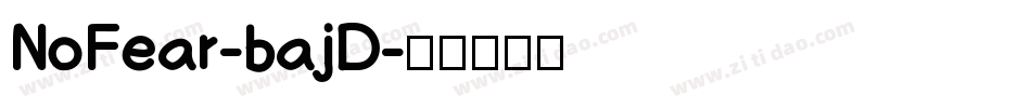 NoFear-6ajD字体转换