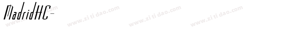 MadridHC字体转换