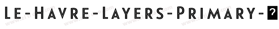 Le-Havre-Layers-Primary字体转换