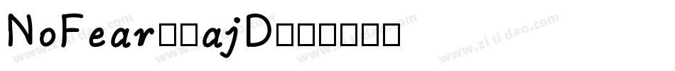 NoFear-6ajD字体转换