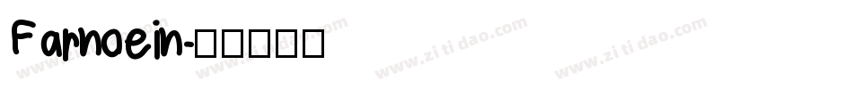 Farnoein字体转换