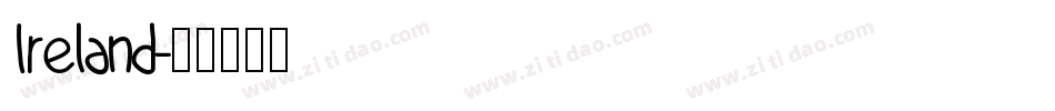 Ireland字体转换