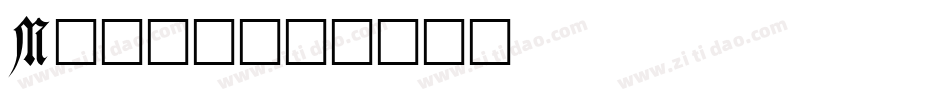 Magda字体转换