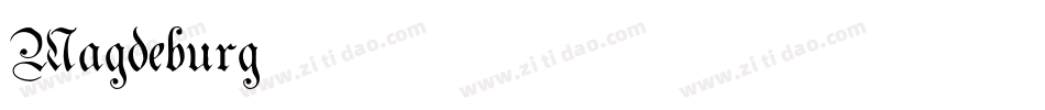 Magdeburg字体转换