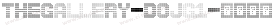 TheGallery-DOJG1字体转换