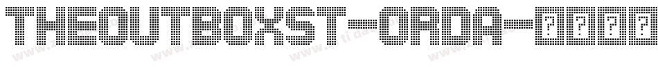 TheOutboxSt-OrDA字体转换