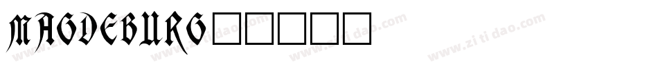 Magdeburg字体转换
