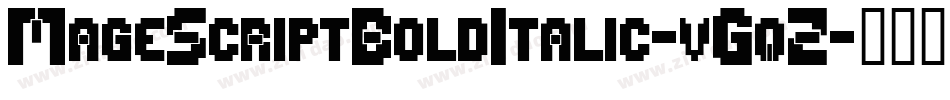 MageScriptBoldItalic-vGqZ字体转换