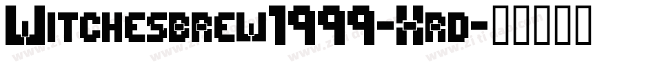 Witchesbrew1999-Xrd字体转换