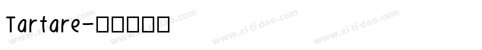 Tartare字体转换