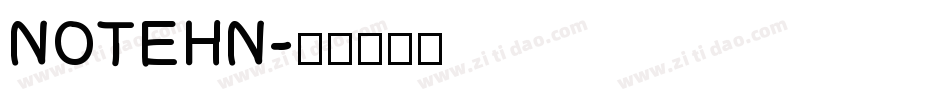 NOTEHN字体转换