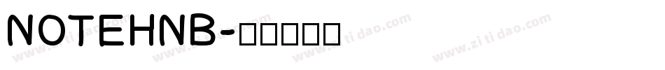 NOTEHNB字体转换