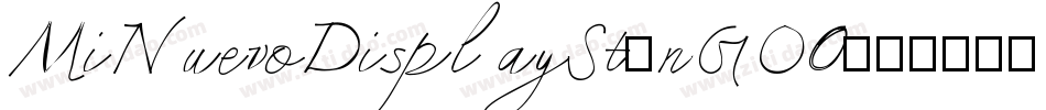 MiNuevoDisplaySt-nGO0字体转换