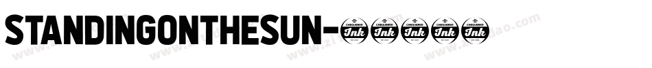 StandingOnTheSun字体转换