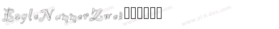 EagleNummerZwei字体转换
