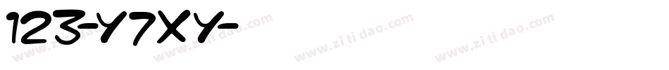 123-y7XY字体转换