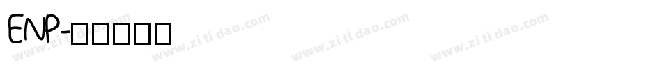 ENP字体转换