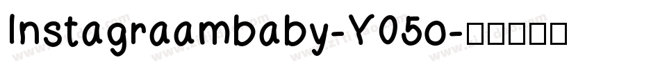 Instagraambaby-Y05o字体转换