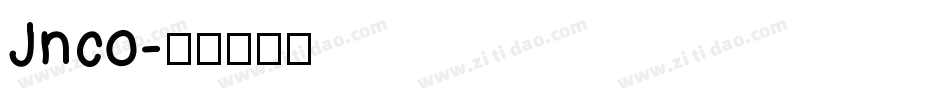 Jnco字体转换