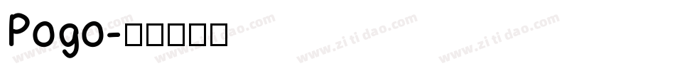 Pogo字体转换
