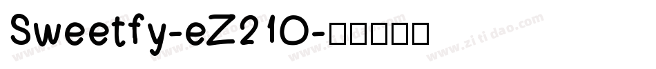 Sweetfy-eZ21O字体转换