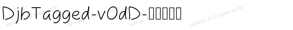 DjbTagged-vOdD字体转换