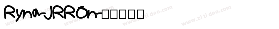 Ryna-JRROn字体转换
