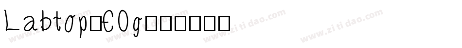 Labtop-EOg字体转换