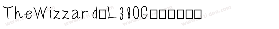 TheWizzard-L38OG字体转换