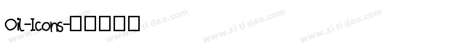 Oil-Icons字体转换