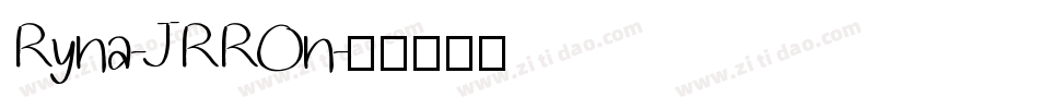Ryna-JRROn字体转换