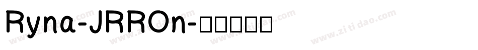 Ryna-JRROn字体转换