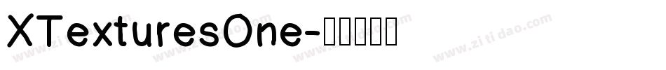 XTexturesOne字体转换