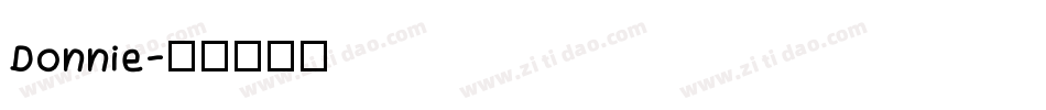Donnie字体转换