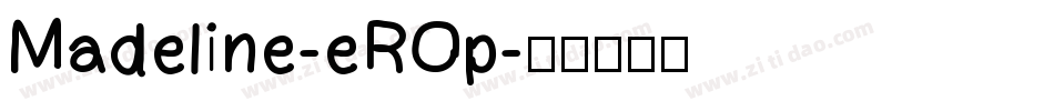Madeline-eROp字体转换