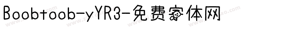 Boobtoob-yYR3字体转换