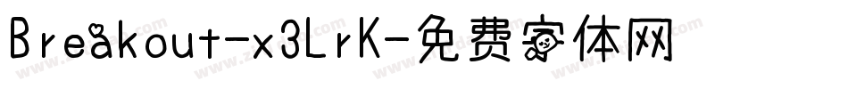 Breakout-x3LrK字体转换