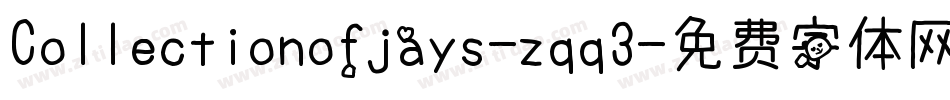 Collectionofjays-zqq3字体转换