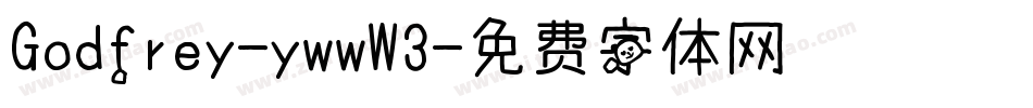 Godfrey-ywwW3字体转换