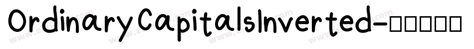 OrdinaryCapitalsInverted字体转换